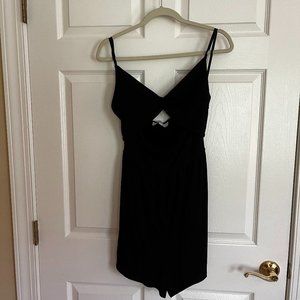 Loft Black Jersey Romper
